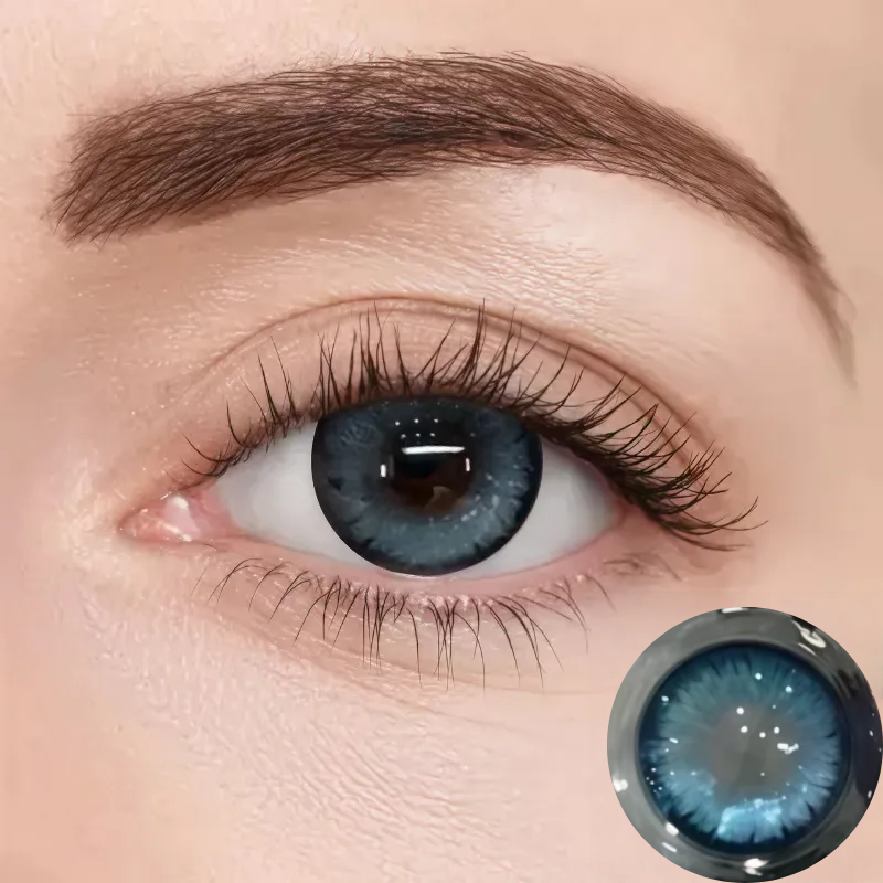 Night Magic Blue Contact Lenses | Yearly