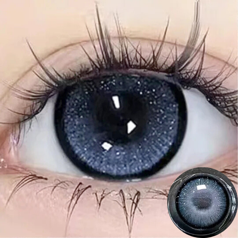 Broken Light Nebula Blue 14.4mm Contact Lenses(1 day wear)