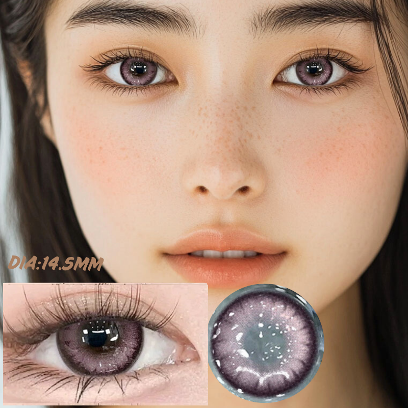 Gray Rose 14.5mm Contact Lenses(6months wear)