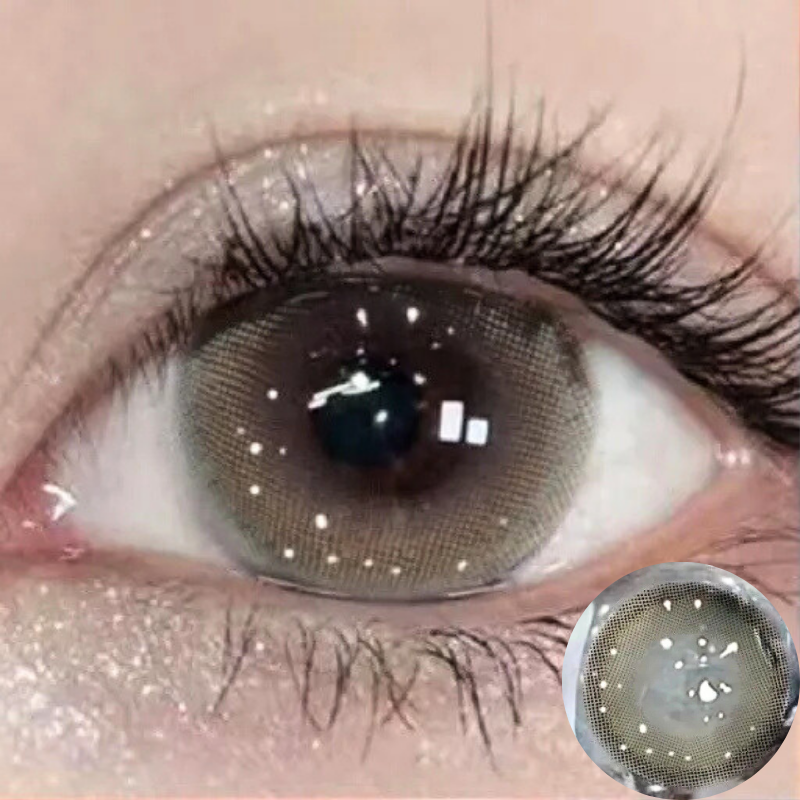 5 Pairs Cheese Matcha Brown 14.2mm Contact Lenses(1 Day)
