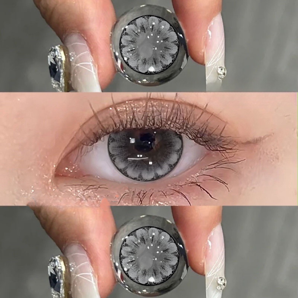 Plum Gray Contact Lenses(12 months wear)