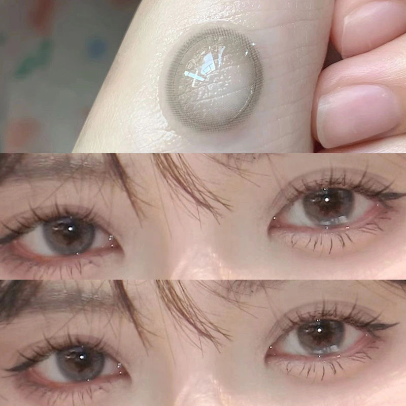 Milk Bubble Gray 14.2mm Contact Lenses(6 months wear)