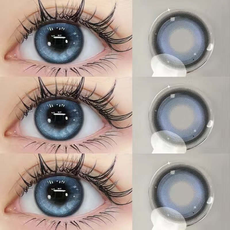 Fiji Glacier Blue Contact Lenses(12 months wear)