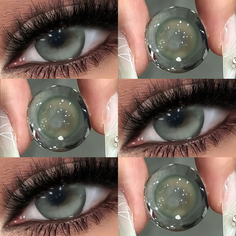 Ghost Green Contact Lenses | Yearly