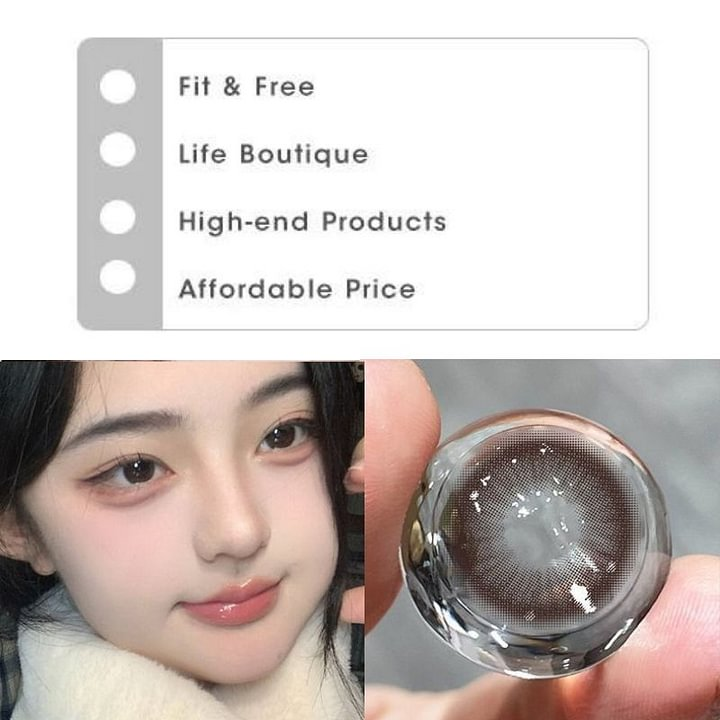 Cocoa Sugar Coffee Contact Lenses(12 months wear)