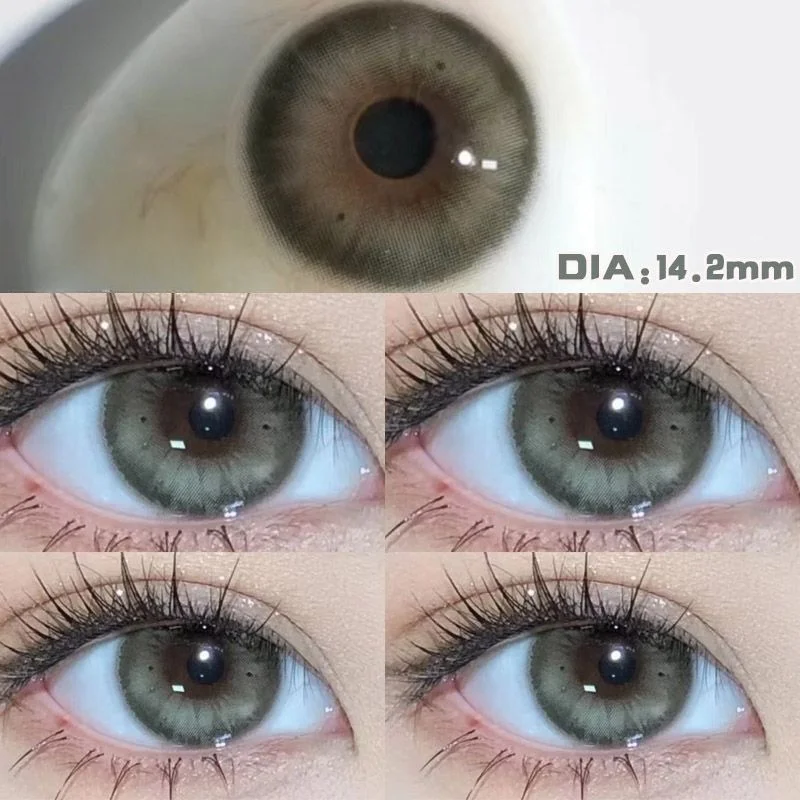 Lead Gray Contact Lenses(12 months wear)
