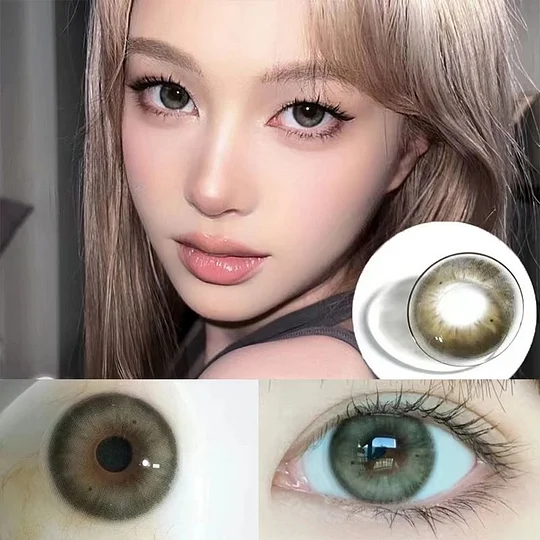 Lead Gray Contact Lenses(12 months wear)