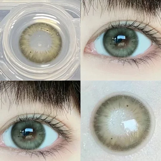 Lead Gray Contact Lenses(12 months wear)