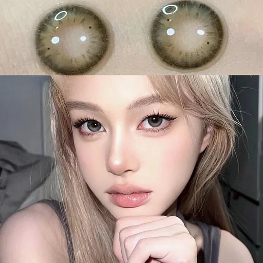 Lead Gray Contact Lenses(12 months wear)