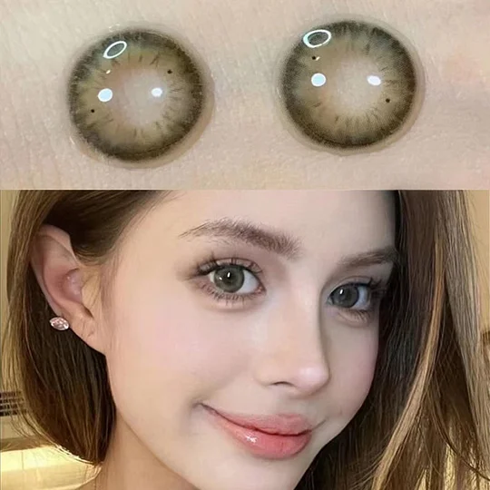Lead Gray Contact Lenses(12 months wear)