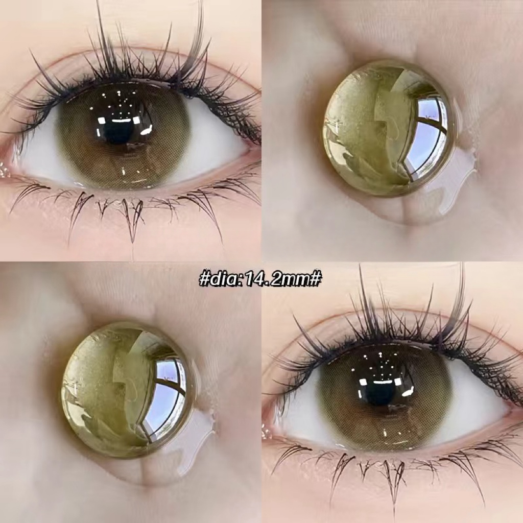 Forest Green 14.2mm Contact Lenses(1 month wear)