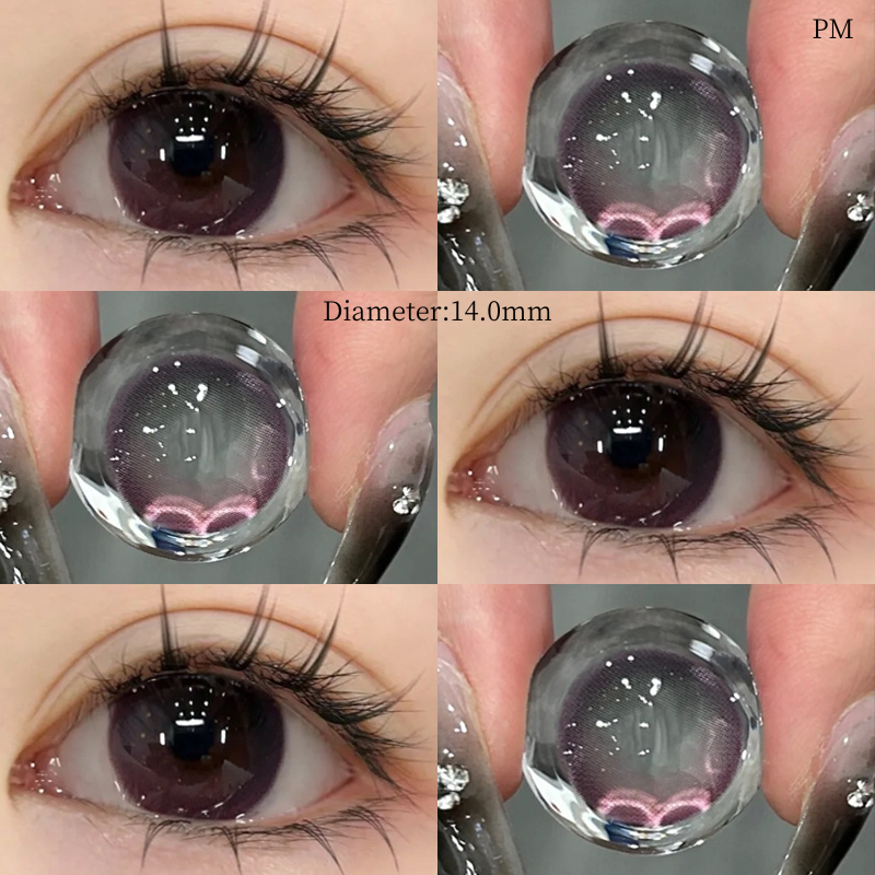 Wine Purple Contact Lenses(6 months wear)