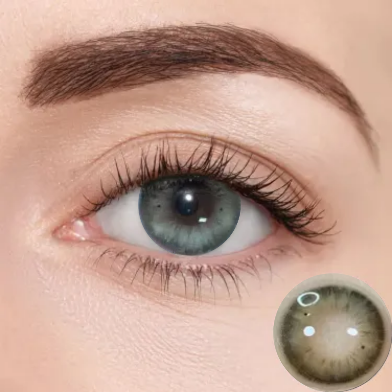 Lead Gray Contact Lenses| Yearly