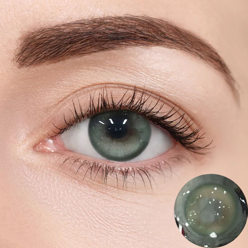 Ghost Green Contact Lenses(12 months wear)