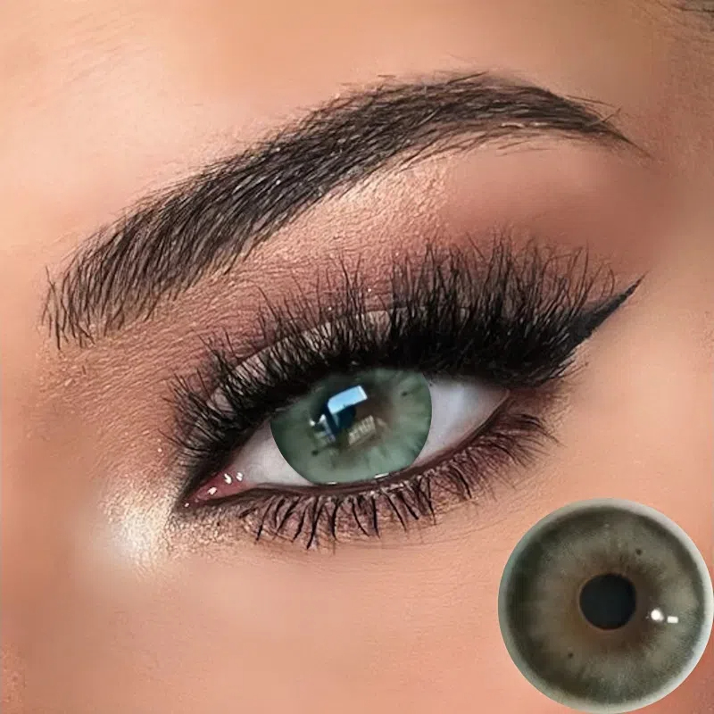 Lead Gray Contact Lenses| Yearly