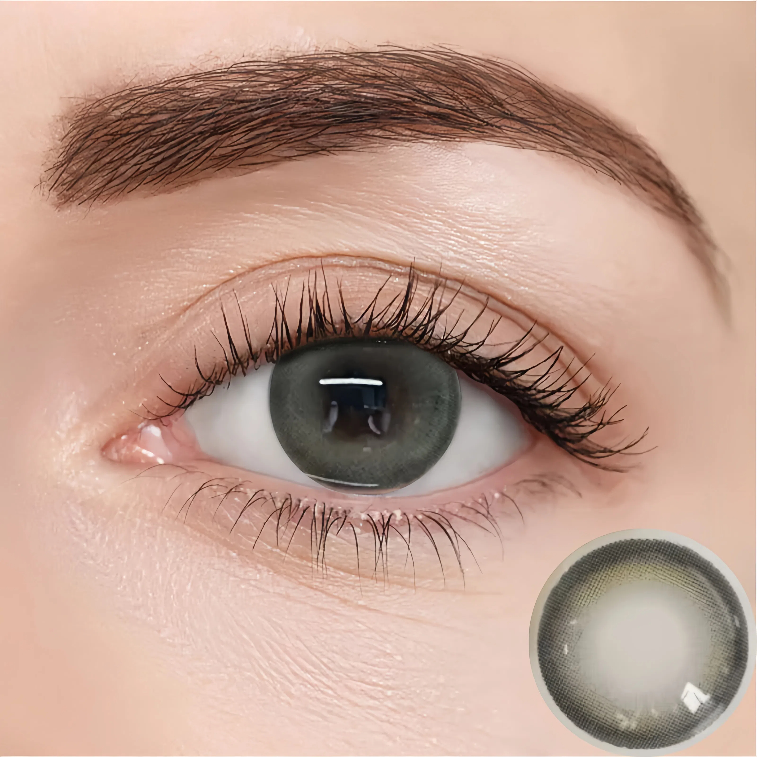 Moist Olives Contact Lenses | Yearly