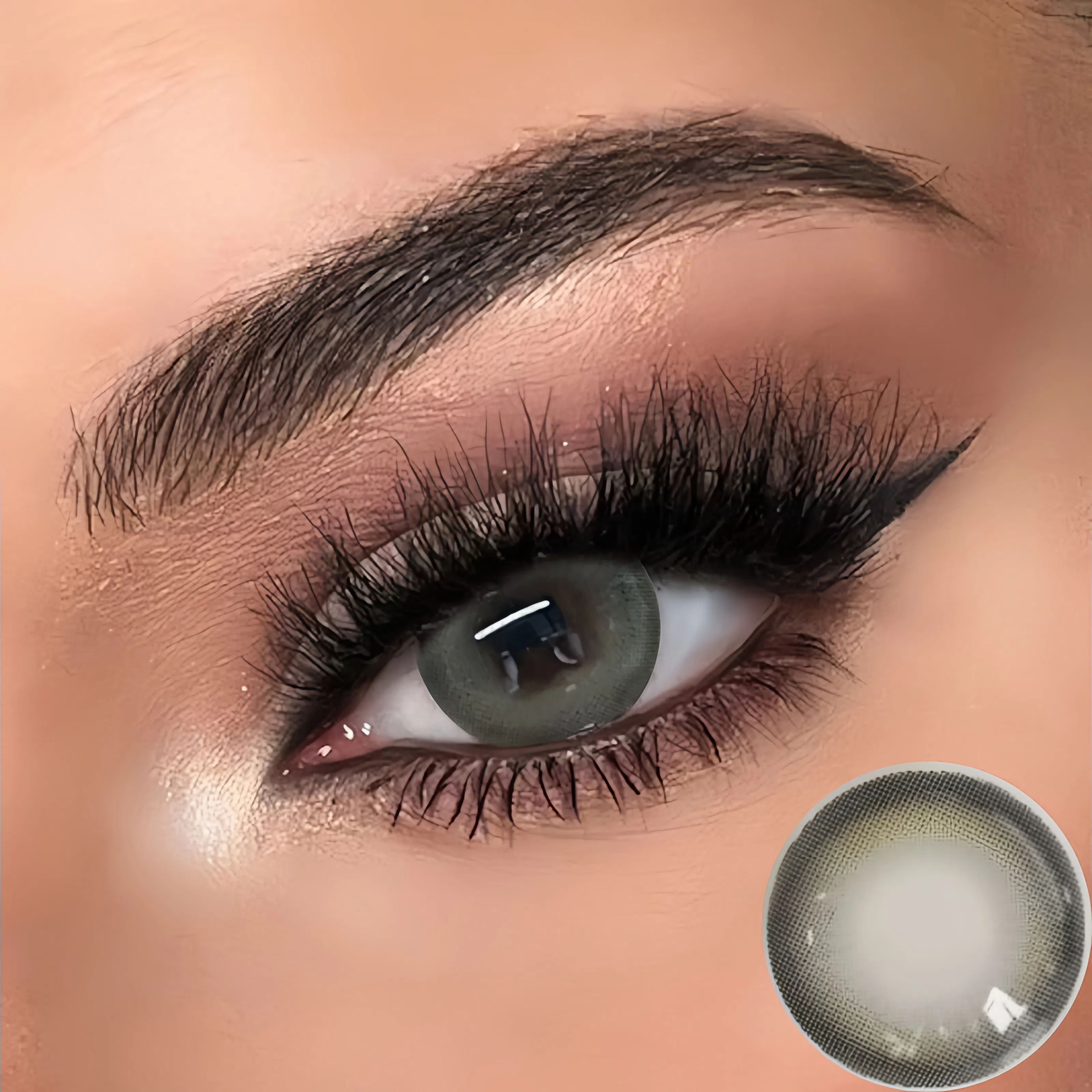 Moist Olives Contact Lenses | Yearly