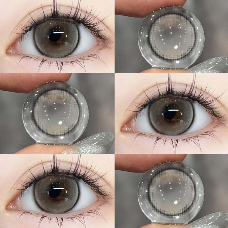 Black Elastic Bandage 14.2mm Contact Lenses(6months wear)