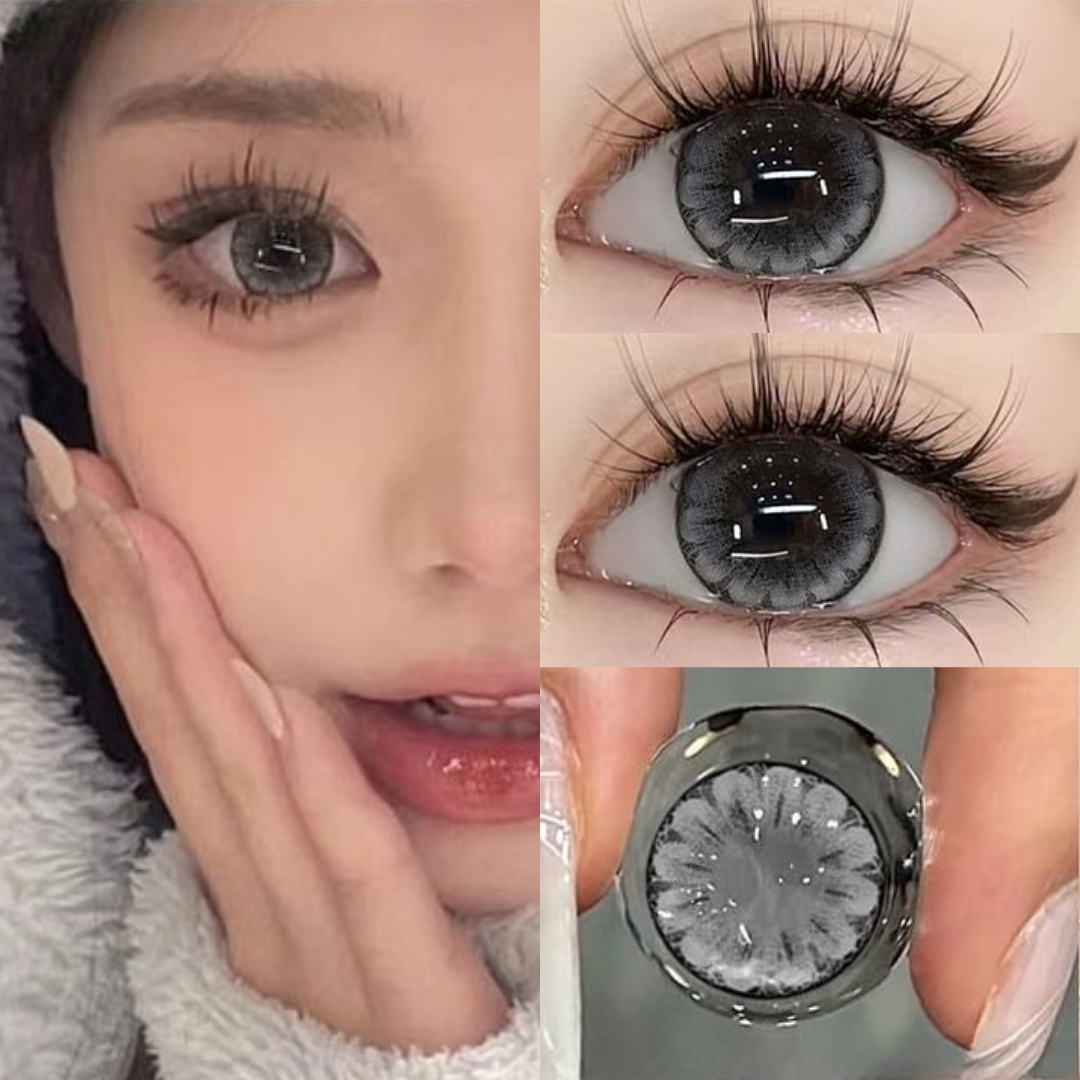 Plum Gray Contact Lenses(12 months wear)