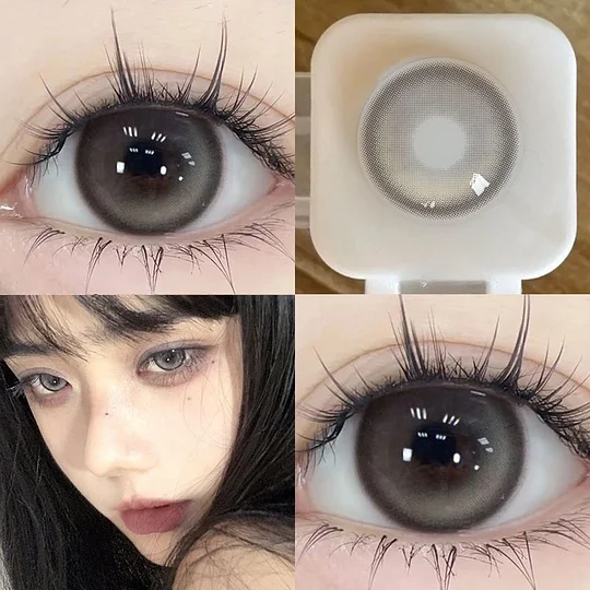 Cream Gray Contact Lenses(6 months wear)