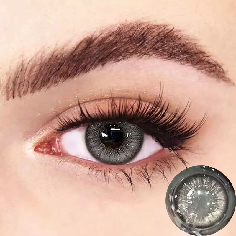Thai Milk Tea Gray Contact Lenses(6 months wear)