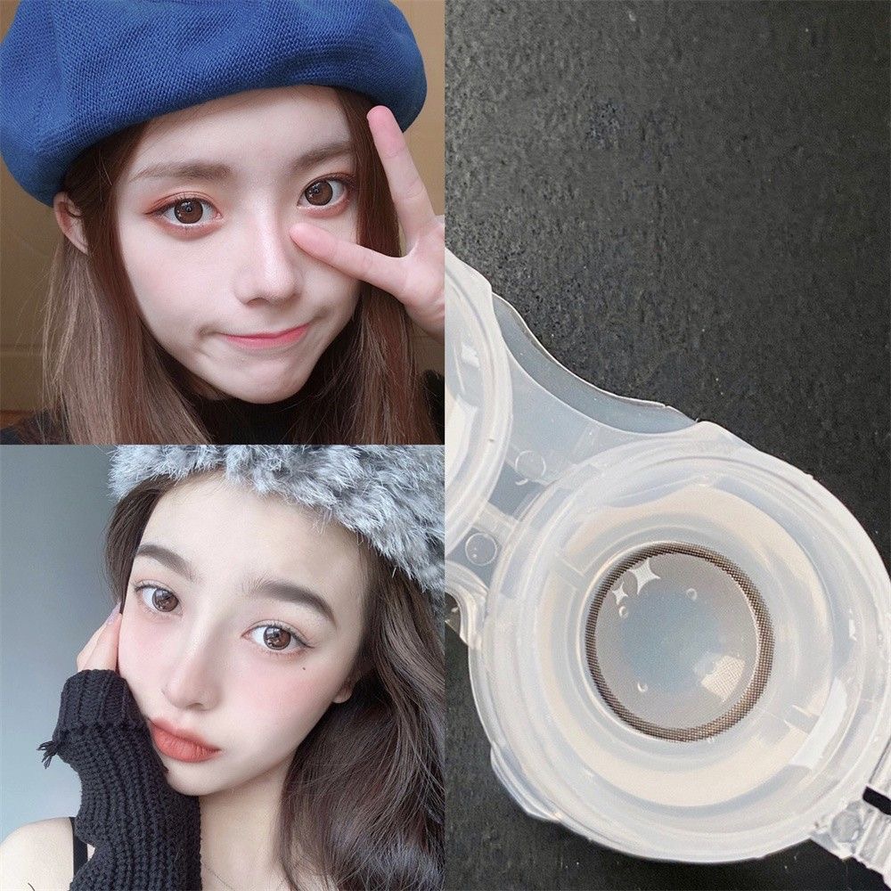 Star Brown Contact Lenses | Yearly