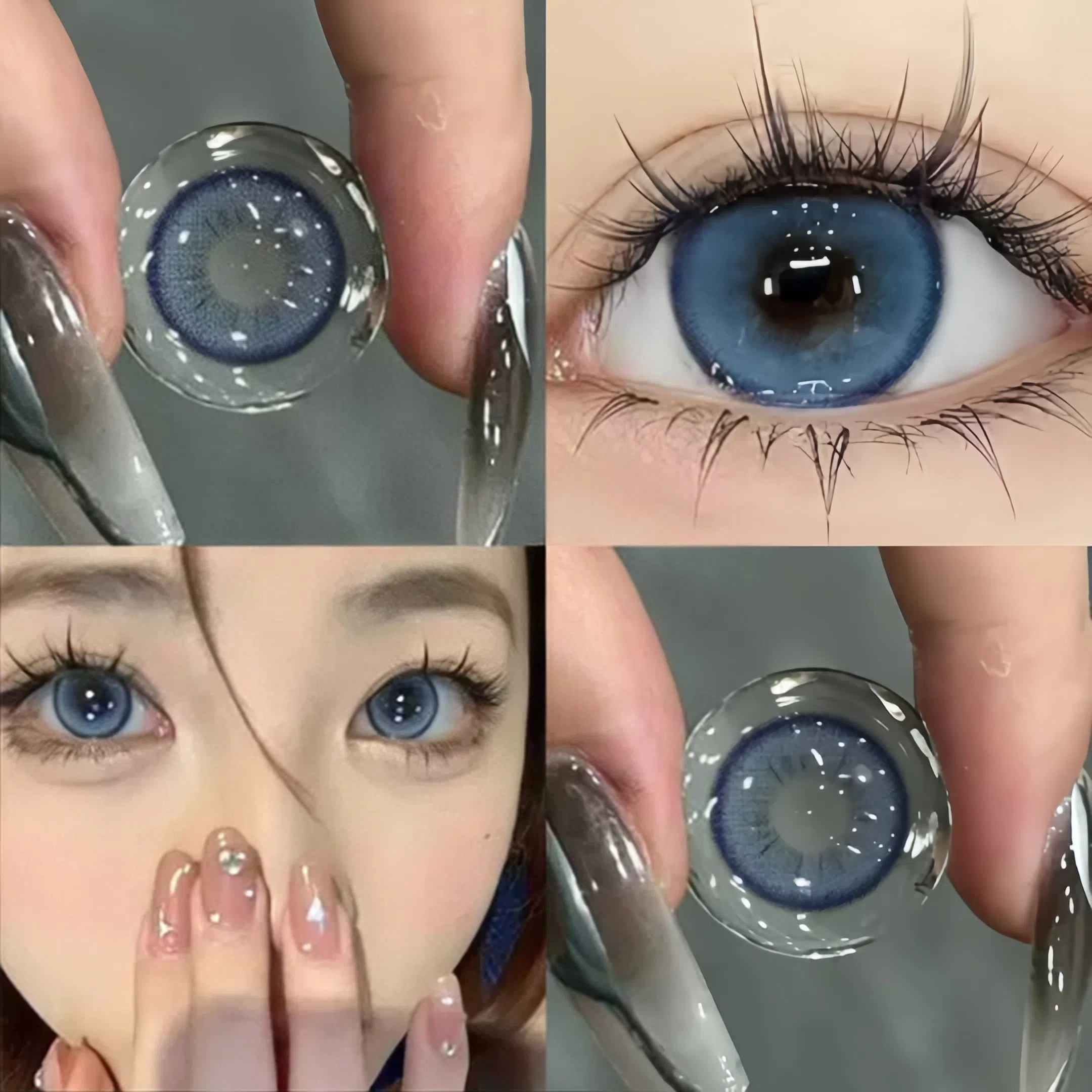 Master Blue Contact Lenses | Yearly