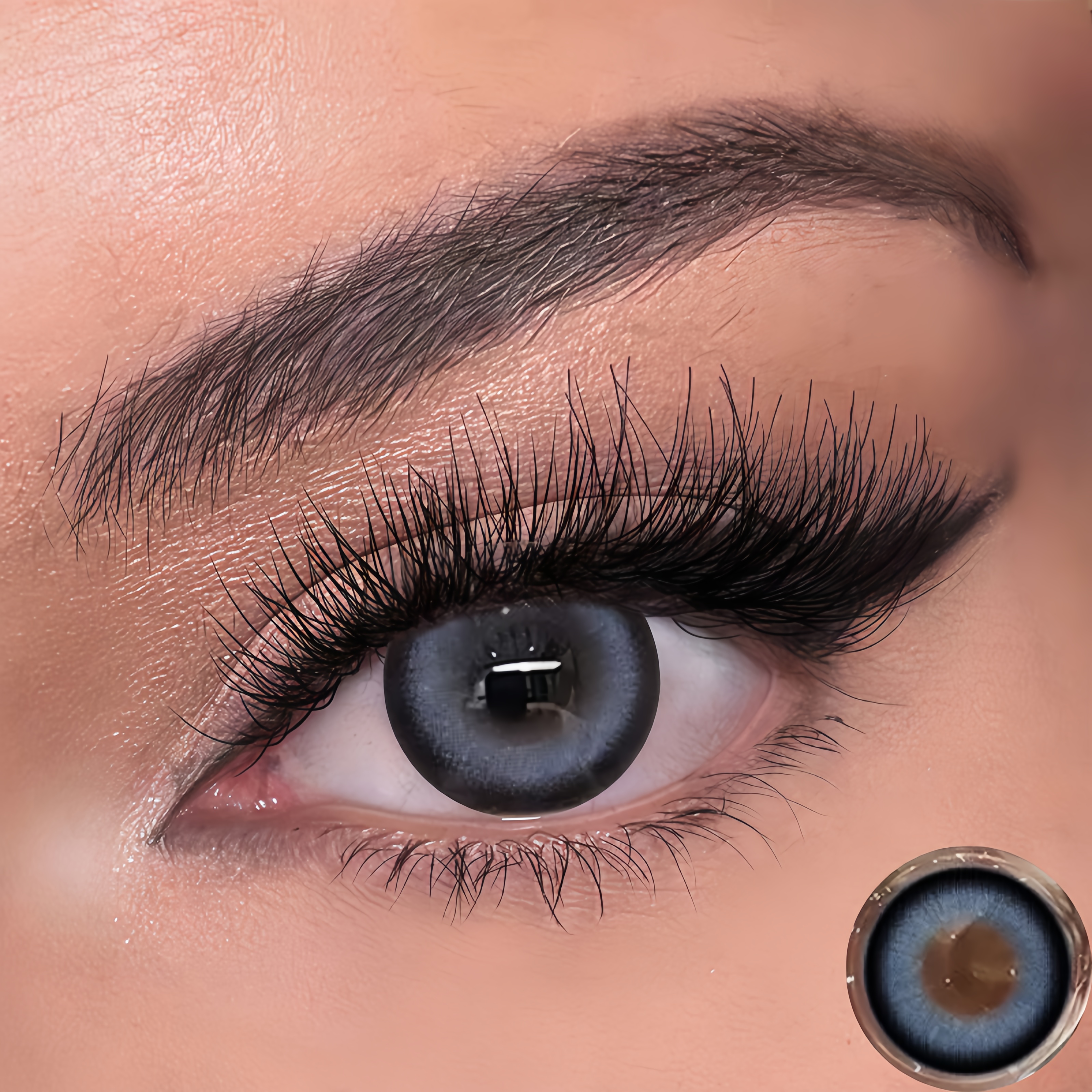 Zurich Baby Blue Contact Lenses  | Yearly)