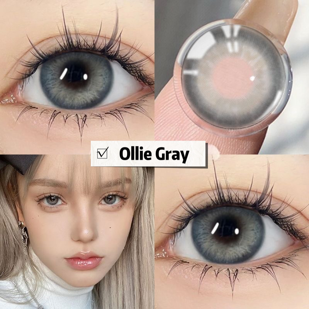 Ollie Gray Contact Lenses(12 months wear)