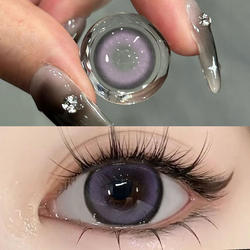 Victoria's Secret Purple Contact Lenses(12 months wear)