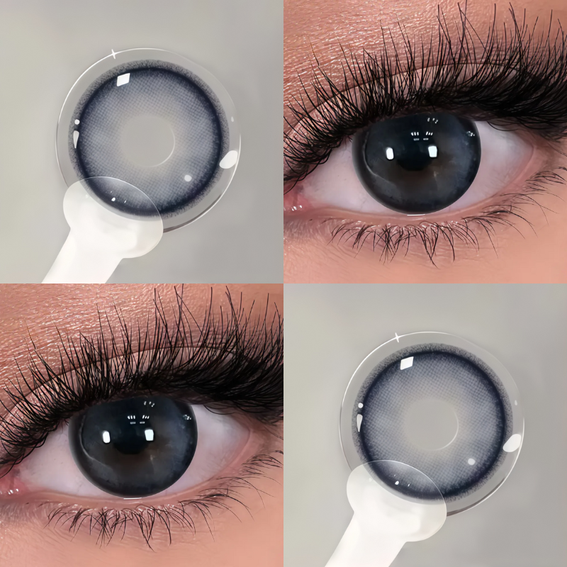 Devil Fish Blue Contact Lenses  | Yearly