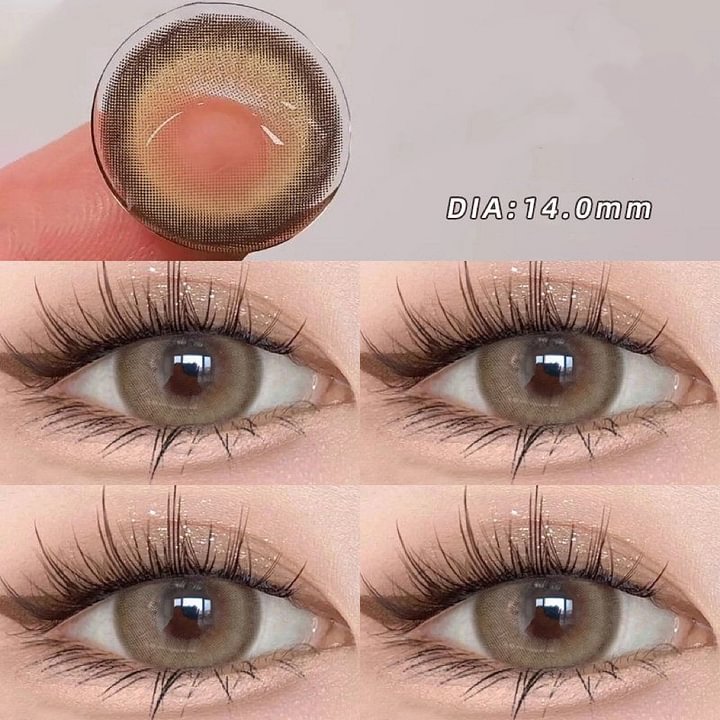 New Brown Contact Lenses(6 months wear) 