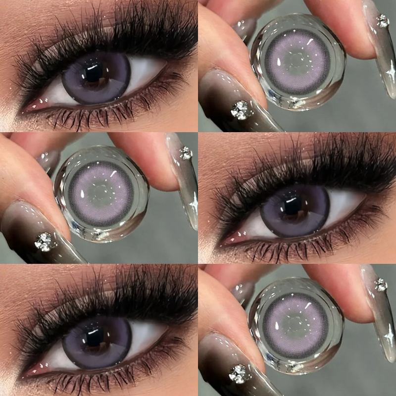 Victoria's Secret Purple Contact Lenses | Yearly