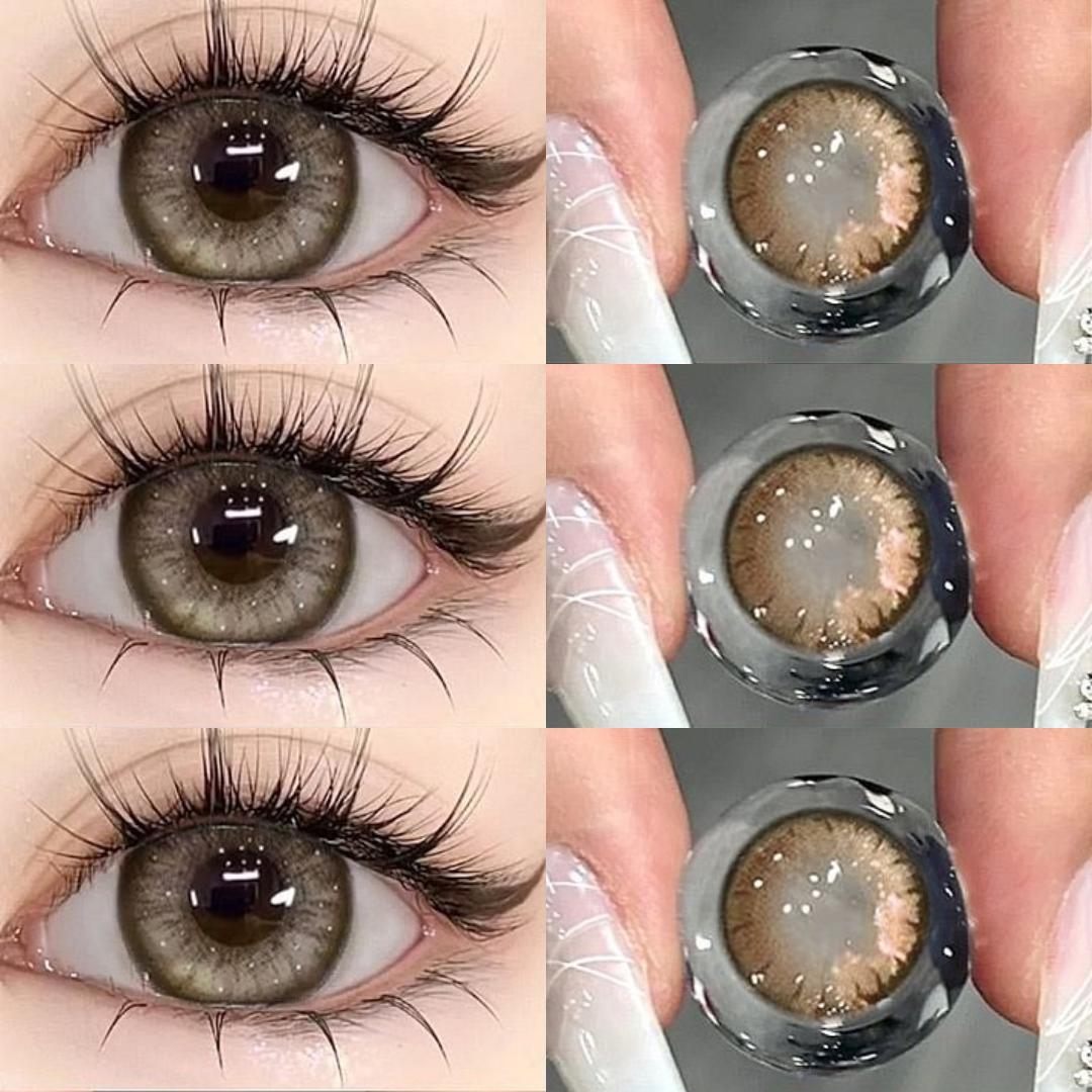 Enchanting Brown Contact Lenses(6 months wear)