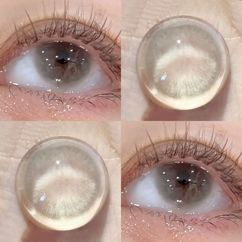 Milk Bubble Gray 14.2mm Contact Lenses(6 months wear)