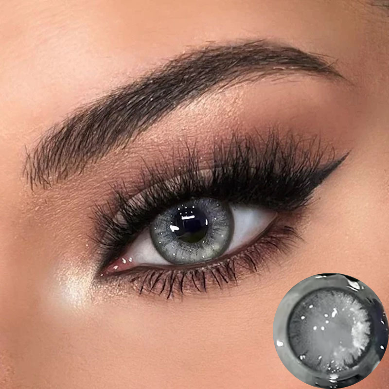 Dreamy Deep Profound Grey Contact Lenses(6months wear)