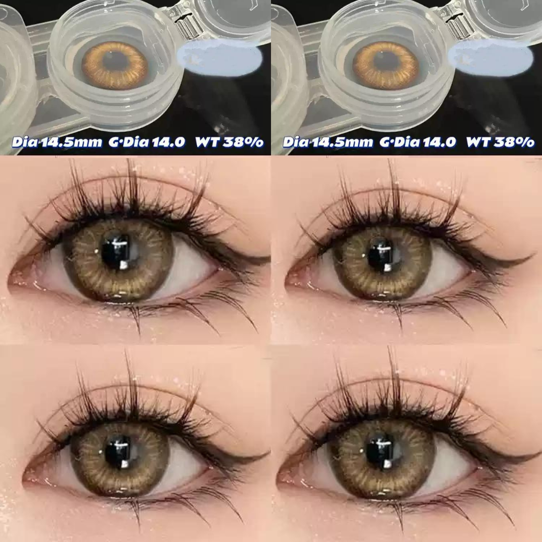 Mamba Amber Contact Lenses(6 months wear)