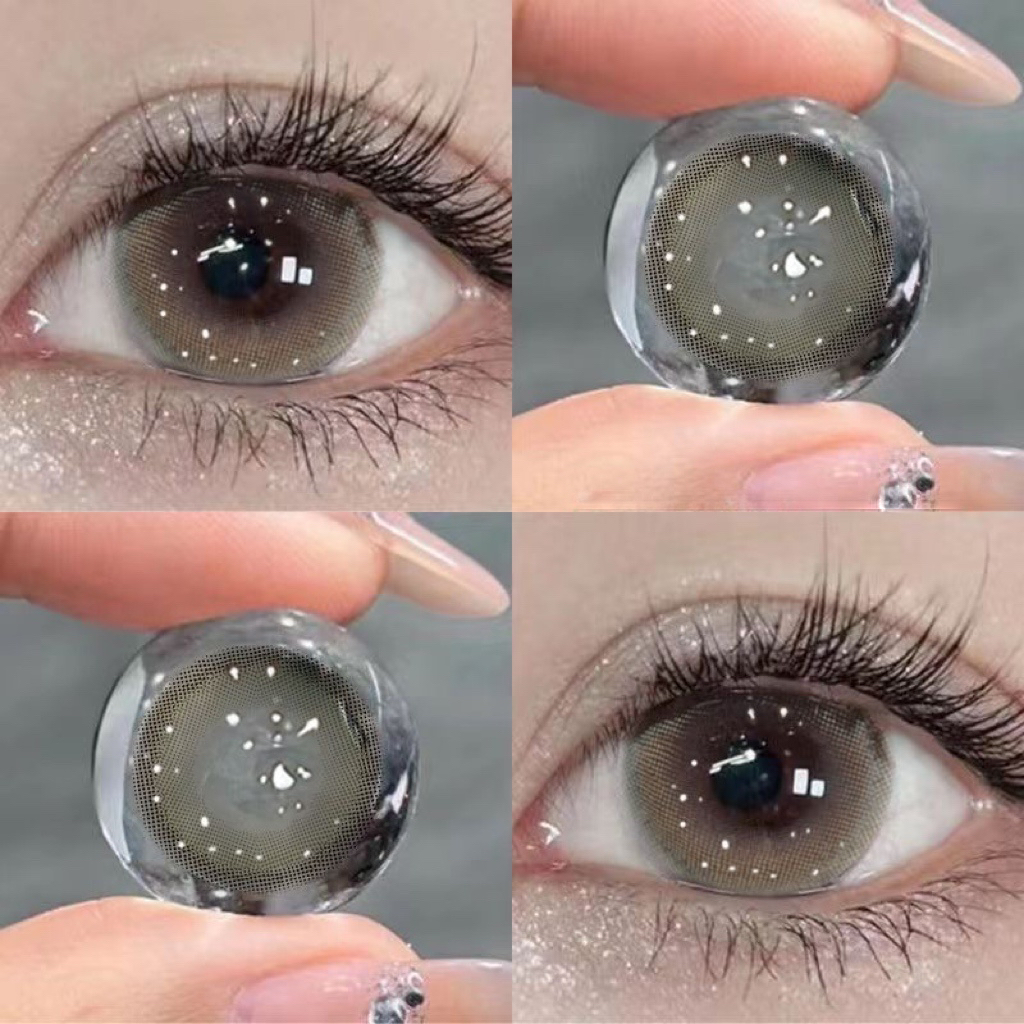 5 Pairs Cheese Matcha Brown 14.2mm Contact Lenses(1 Day)
