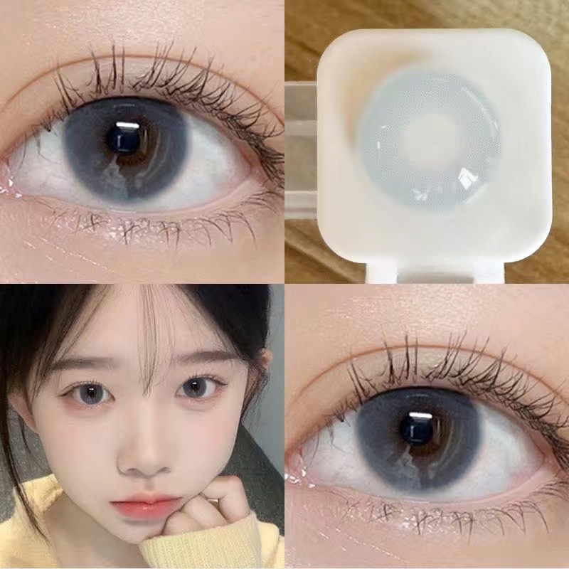 Natural Light Blue Contact Lenses(6 months wear)