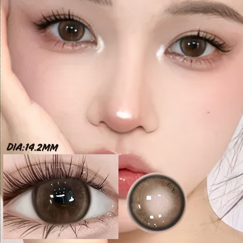 Amber Brown Contact Lenses(1 day wear)-5 Pairs