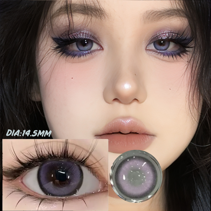 Victoria's Secret Purple Contact Lenses(12 months wear)