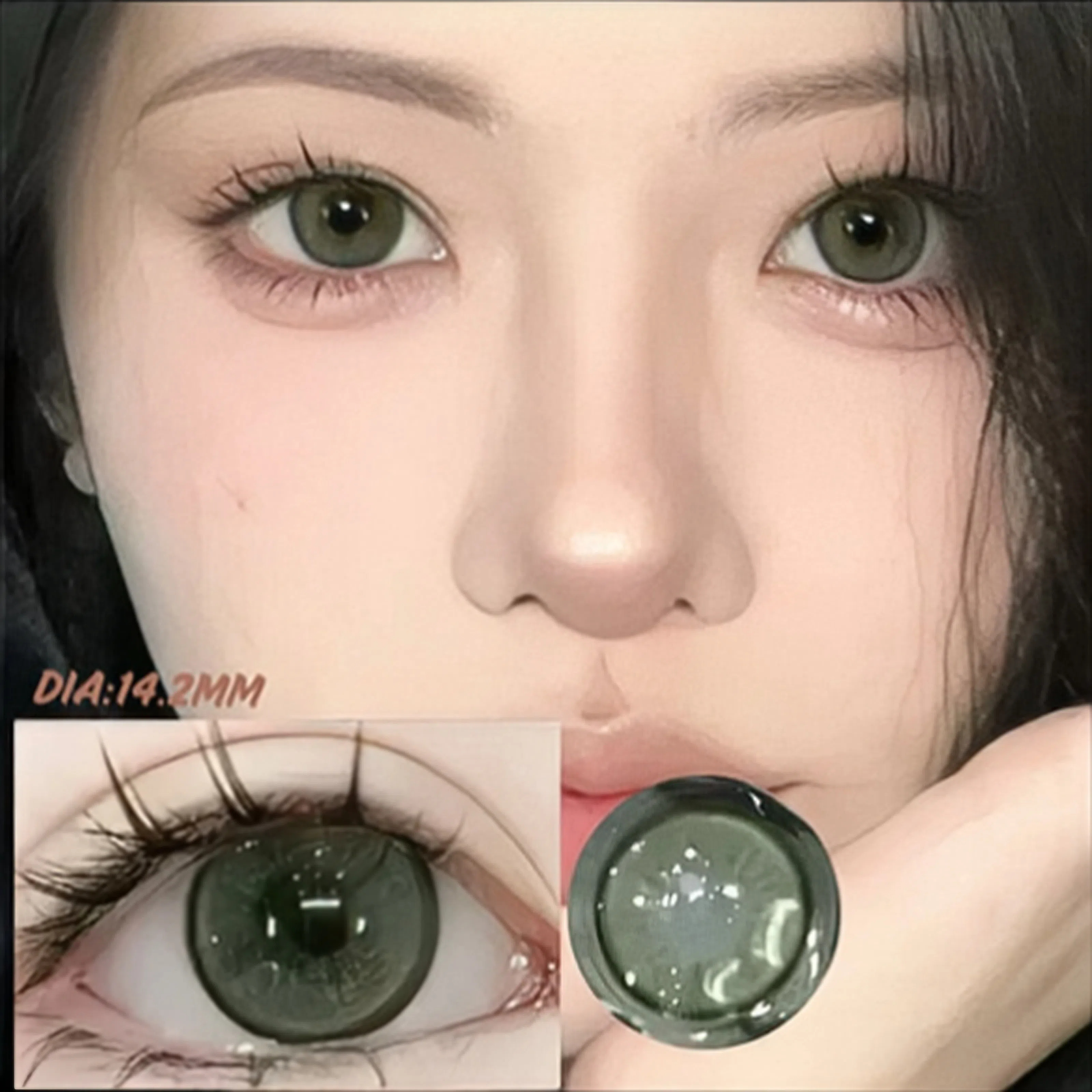 Creamy Ice Mint Contact Lenses | Daily, 5 pcs