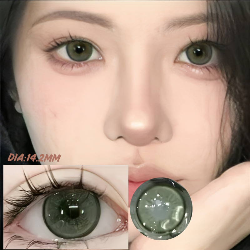 Creamy Ice Mint Contact Lenses(1 day wear)-5 Pairs