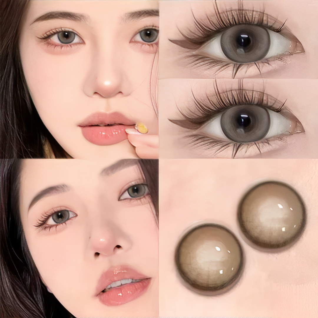 Mint Cheese Brown Contact Lenses(6 months wear)