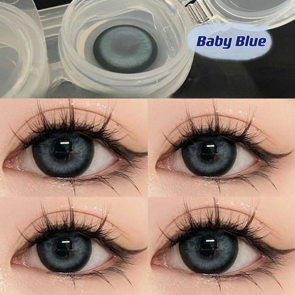Zurich Baby Blue Contact Lenses(12 months wear)