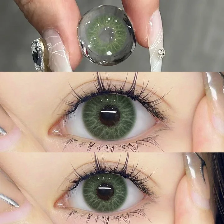 Medusa Green Contact Lenses(6 months wear)