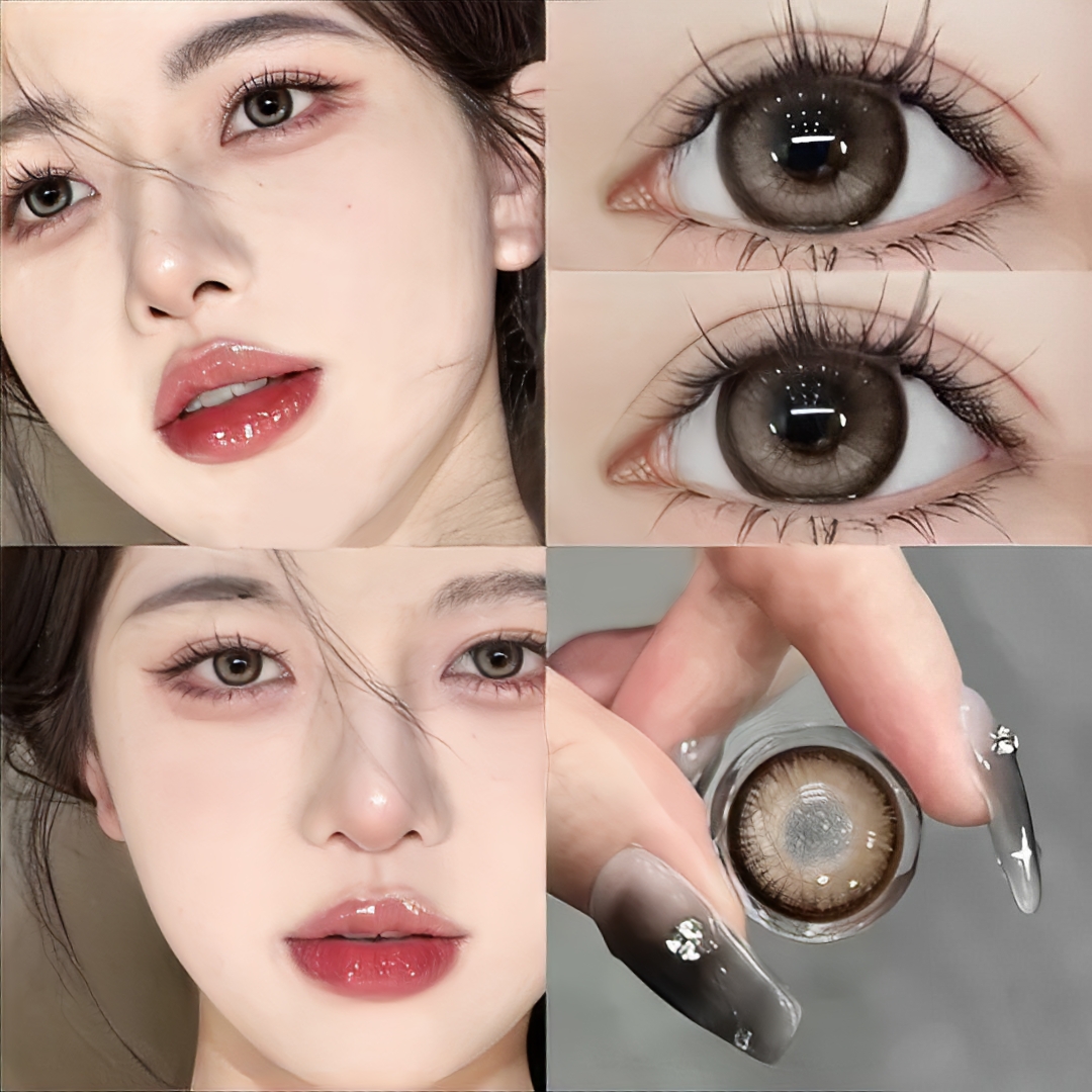 【Try on】Honey Tea Cocoa Brown Contact Lenses(1 day wear)