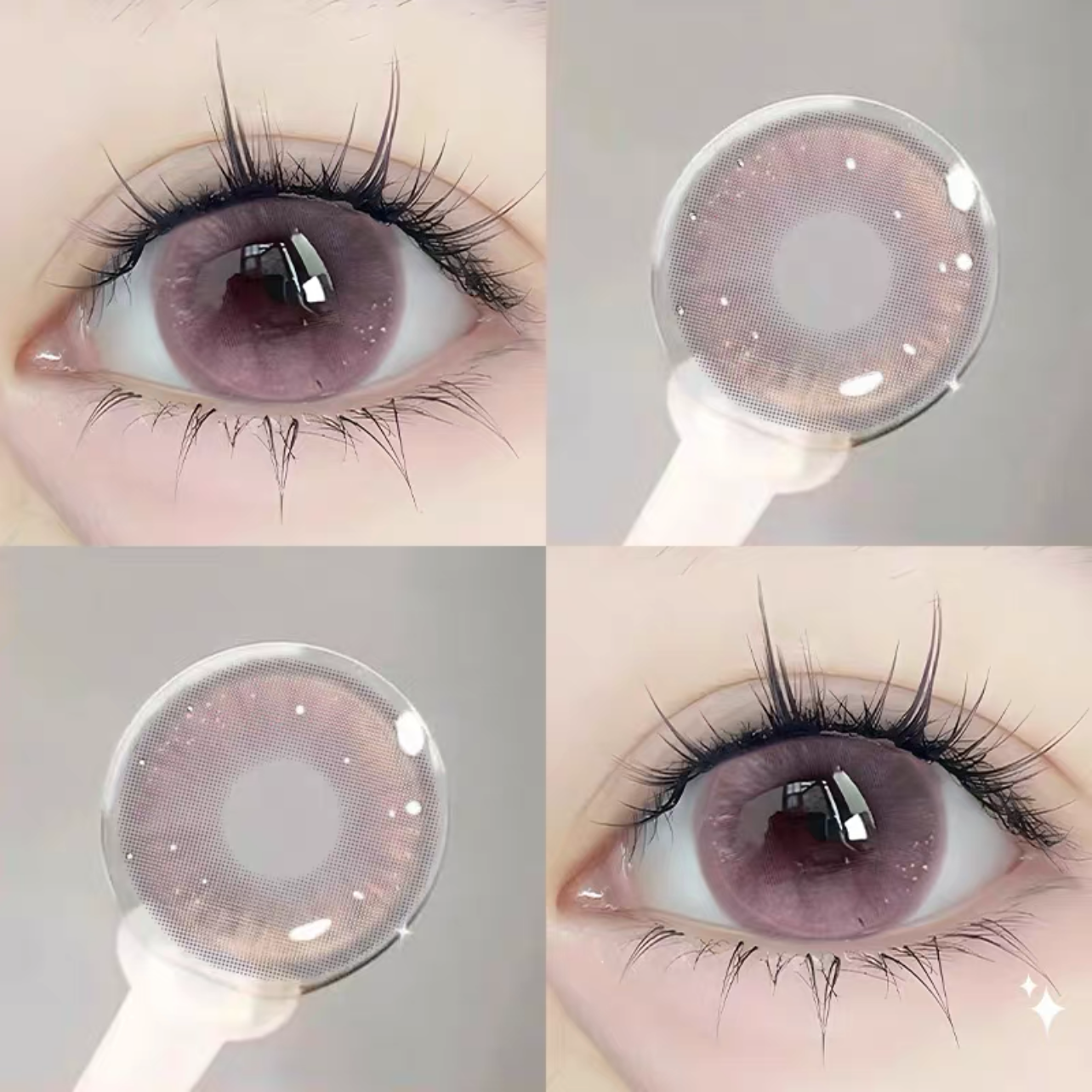 5 Pairs Sakura Pink 14.2mm Contact Lenses(1 Day)