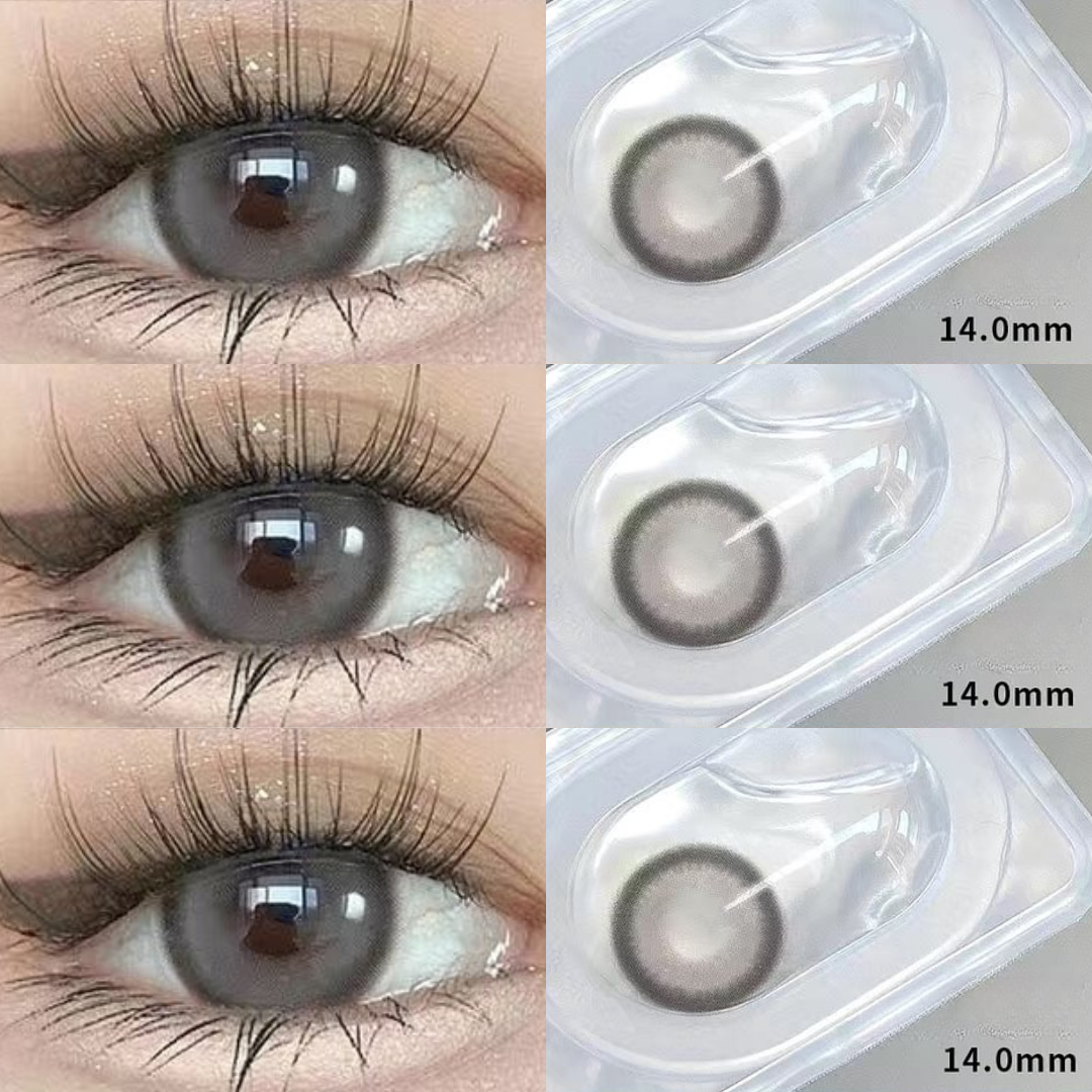Beige Gray Contact Lenses(12 months wear)