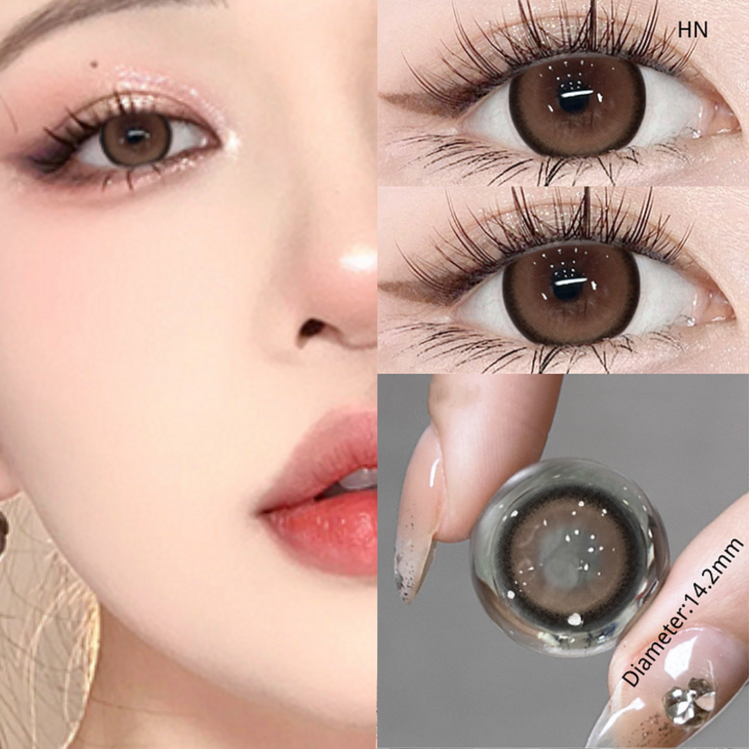Champagne Brown Contact Lenses(6 months wear)